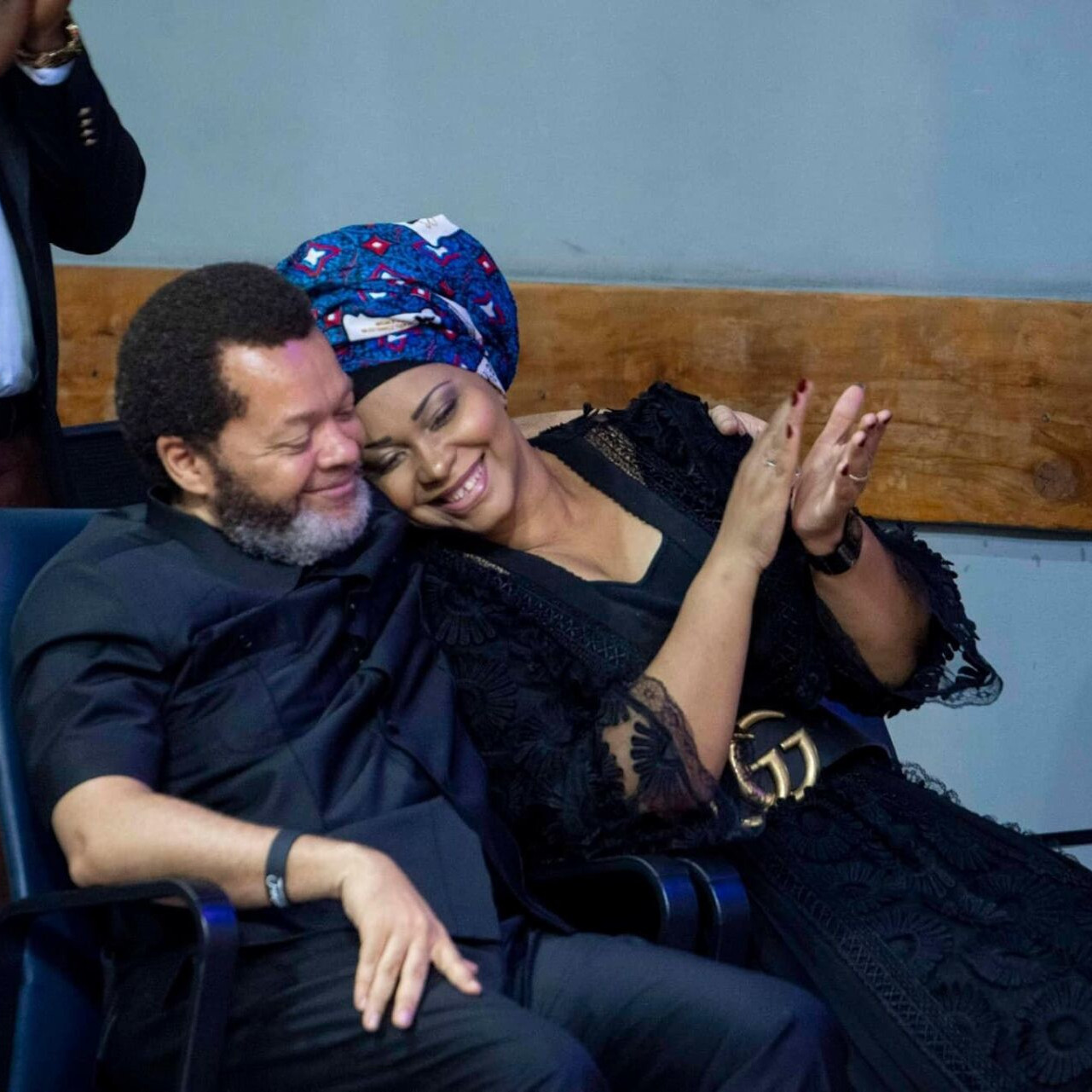 Pasteur Marcello avec son ex-femme, Blanche Tunasi